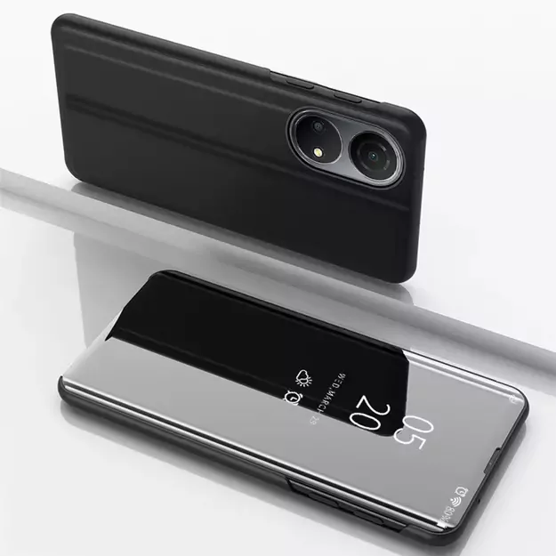 Clear View Case case for Honor X7 / Honor Play 30 Plus flip cover black 9