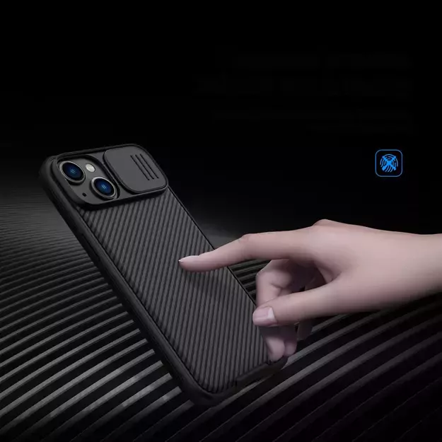 Nillkin CamShield Pro Case iPhone 14 Plus Armor Cover Camera Protector Black 22