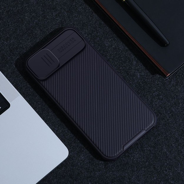 Nillkin CamShield Pro Case iPhone 14 Plus Armor Cover Camera Protector Black 33