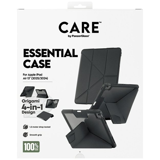 Care by PanzerGlass Y fold case for iPad Air 13&quot  2024 / 2025 - black 4