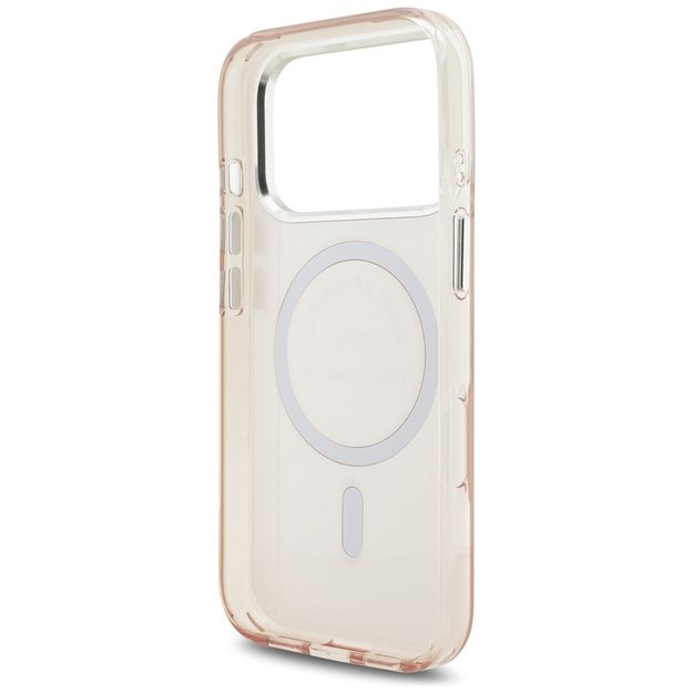 Karl Lagerfeld IML Karl RSG Logo MagSafe Case for iPhone 17 Pro - Pink 6