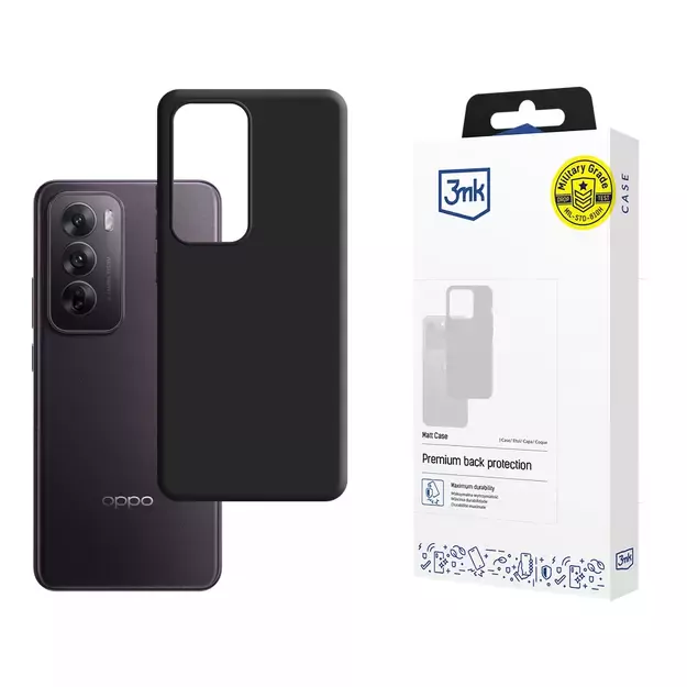 3mk Matt Case for Oppo Reno 12