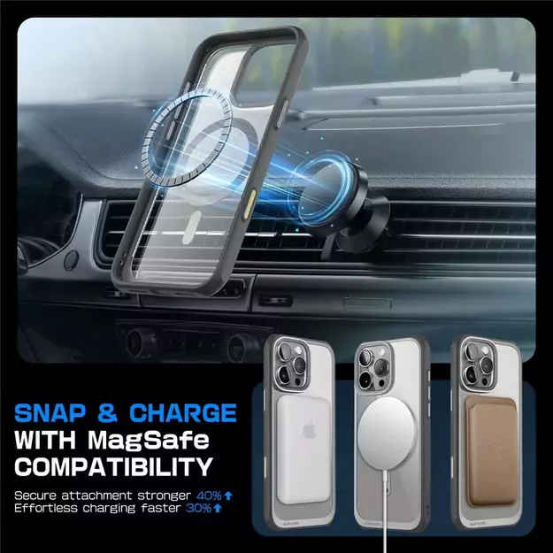 Supcase UB Mag Case with MagSafe for iPhone 16 Pro Max - Gray 10