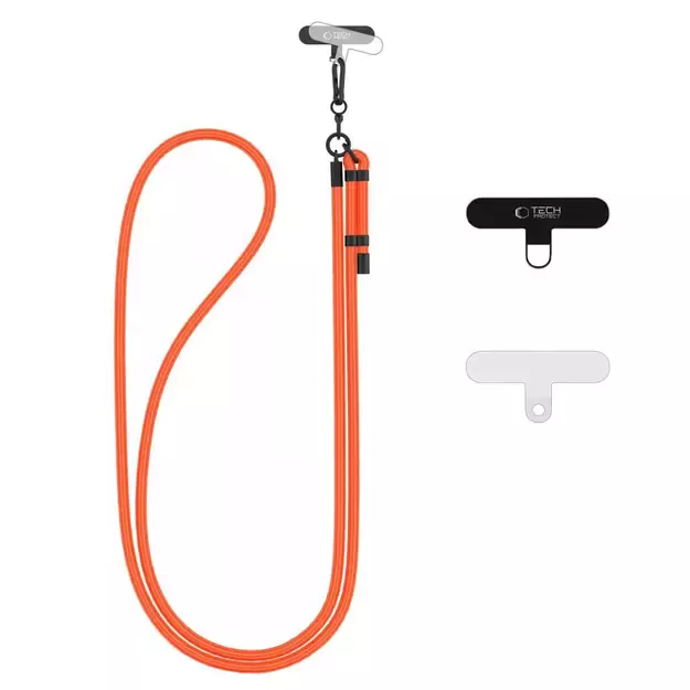 Tech-Protect C1S Rope Crossbody Strap Leash - Orange