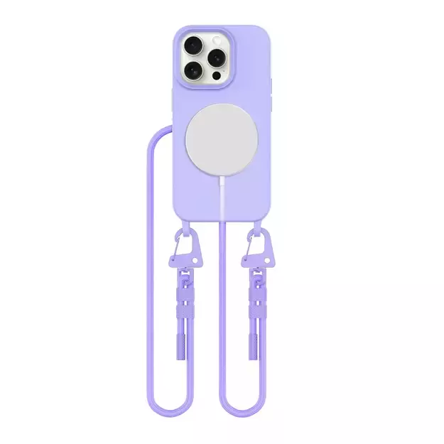 Tech-Protect MagNecklace MagSafe iPhone 14 Pro Case - Lavender