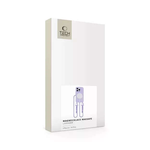 Tech-Protect MagNecklace MagSafe iPhone 14 Pro Case - Lavender 4