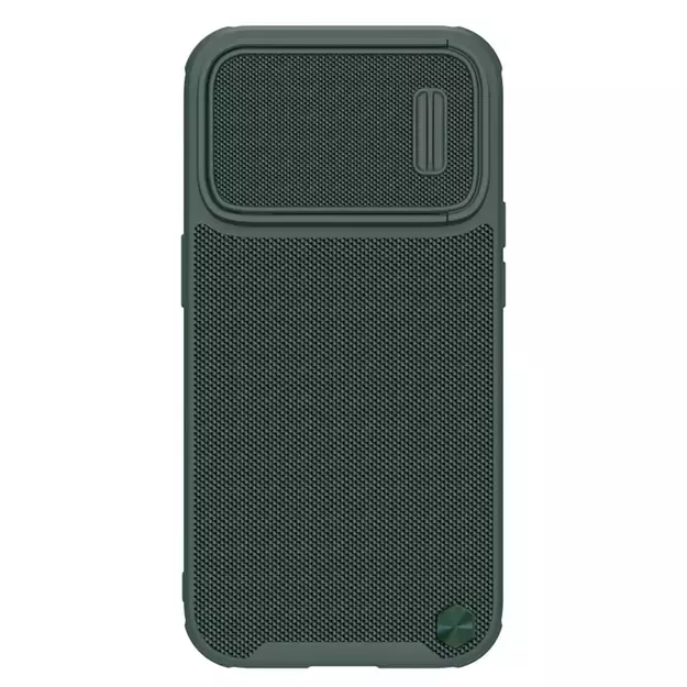 Nillkin Textured S Case iPhone 14 Pro armored cover with camera cover green