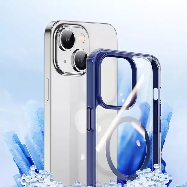 Dux Ducis Clin2 case for iPhone 14 Plus magnetic MagSafe cover blue 8