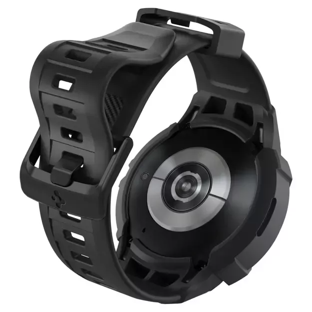 Spigen Rugged Armor Pro Case with Strap for Samsung Galaxy Watch 5 Pro (45mm) - Black 14