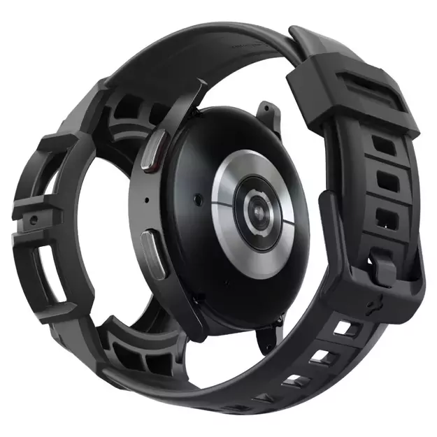 Spigen Rugged Armor Pro Case with Strap for Samsung Galaxy Watch 5 Pro (45mm) - Black 12