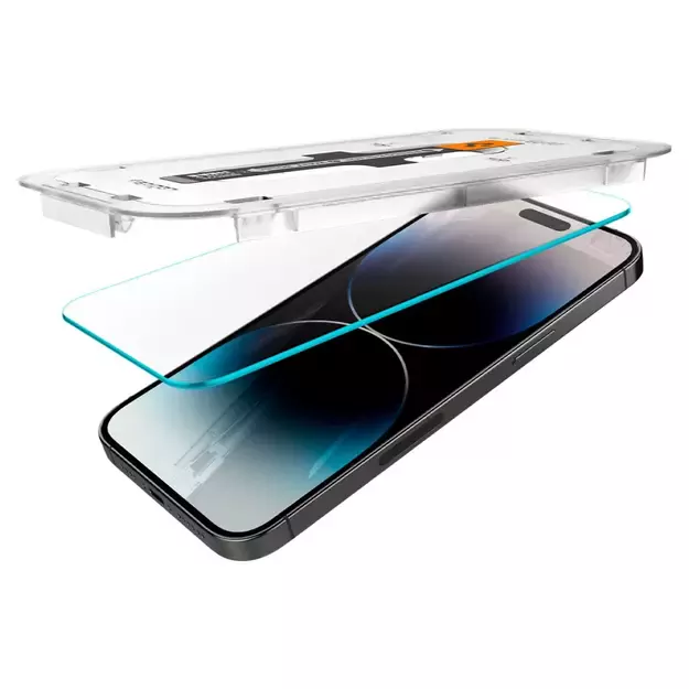 Spigen Glas.tR EZ Fit tempered glass for iPhone 14 Pro - 2 pcs. 12