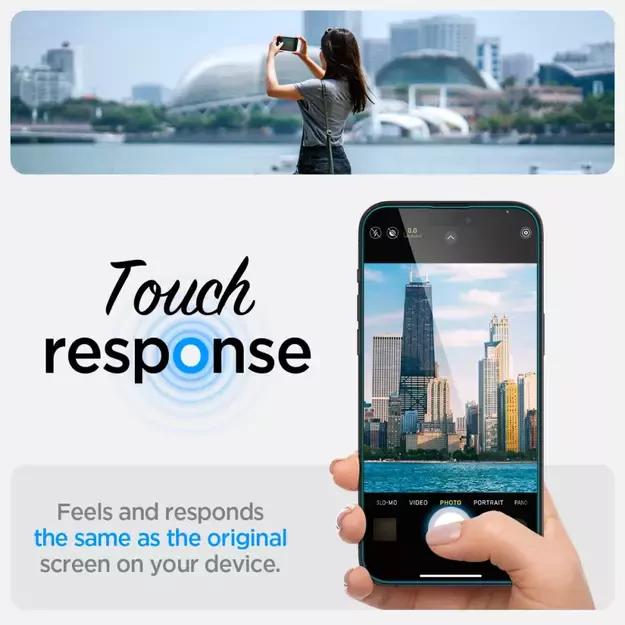 Spigen Glas.tR EZ Fit tempered glass for iPhone 14 Pro - 2 pcs. 27