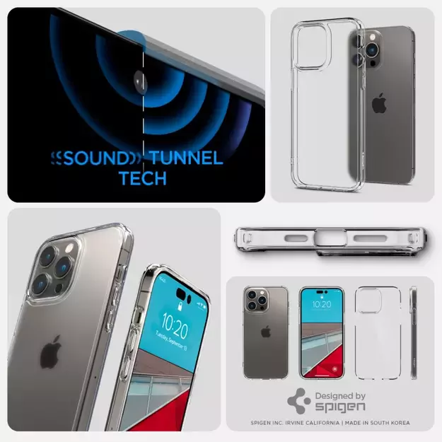 Spigen Ultra Hybrid iPhone 14 Pro Case - Matte Clear 24