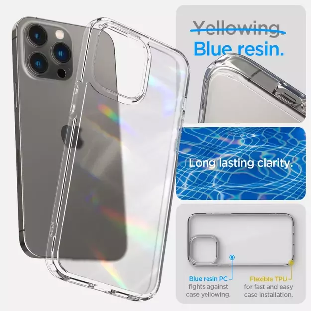 Spigen Ultra Hybrid iPhone 14 Pro Case - Matte Clear 21