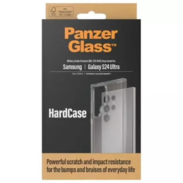 PanzerGlass HardCase Military grade for Samsung Galaxy S24 Ultra - transparent 6