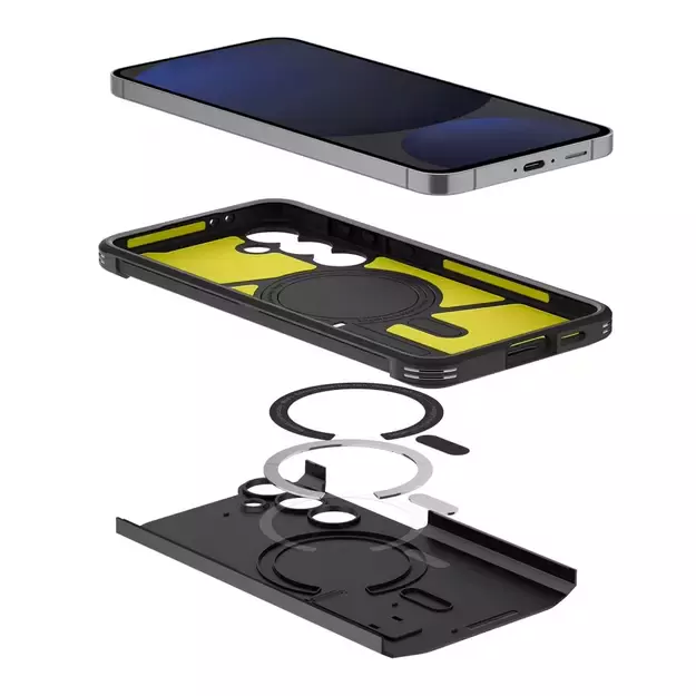 Spigen Tough Armor MagSafe case for Samsung Galaxy S24 FE - black 4