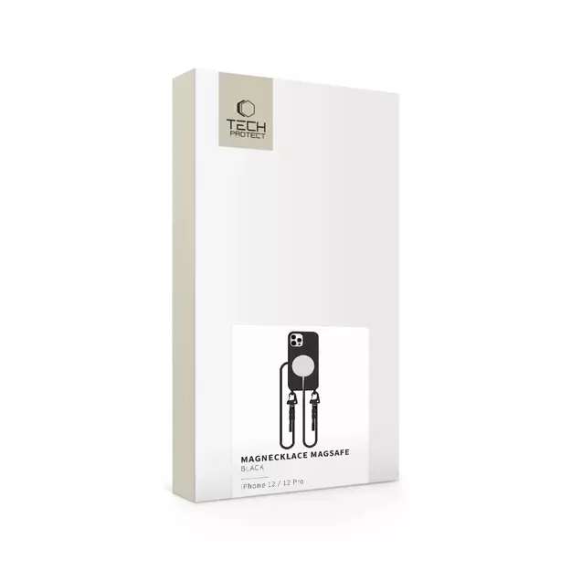 Tech-Protect MagNecklace MagSafe Case for iPhone 12 / 12 Pro - Black 10
