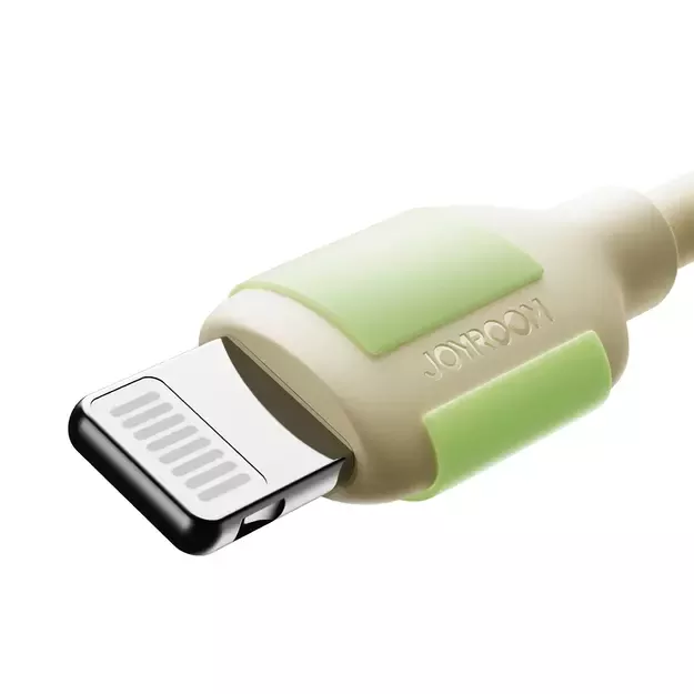 Joyroom S-A53 30W USB-C - Lightning Cable with Fluorescent Tip 1.2m - Beige 6