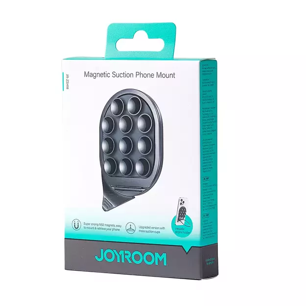 Joyroom JR-ZS418 Smartphone Holder with Stand and Suction Cups with MagSafe - Black 15