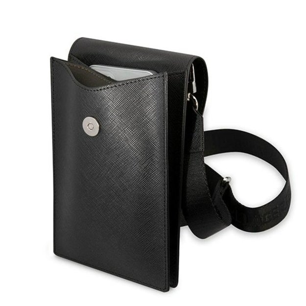 Karl Lagerfeld Ikonik Karl Chain Phone Bag - Black 3