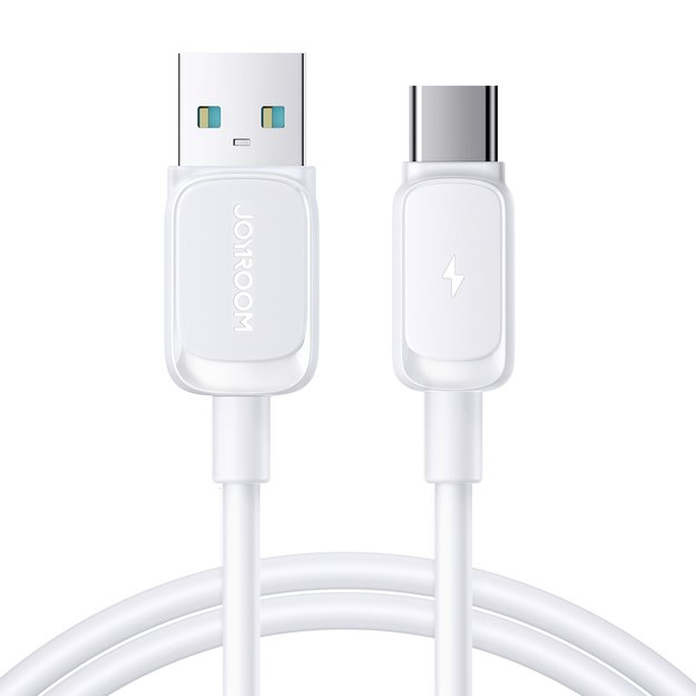 Joyroom Multi-Color Series A14 USB-A / USB-C 3A Cable 1.2m - White 2