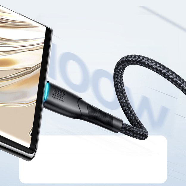 Joyroom Starry series SA32-AC6 100W USB-A / USB-C cable 1m - black 7