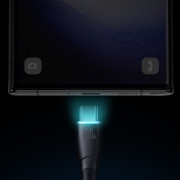 Joyroom Starry series SA32-AC6 100W USB-A / USB-C cable 1m - black 8