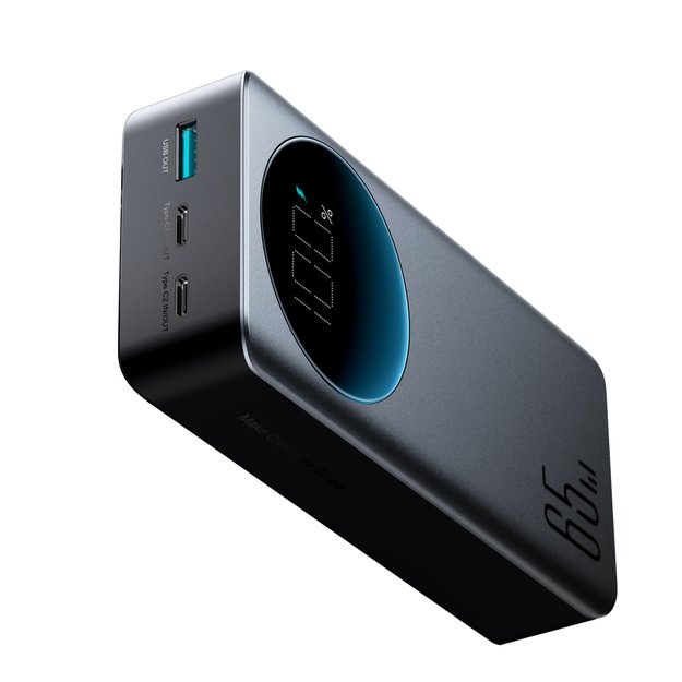 Joyroom 30000mAh 65W power bank with digital display (JR-PBF05) - black 2