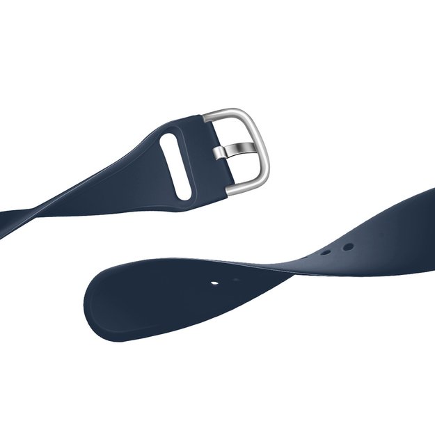 Silicone Strap APS for Apple Watch 42/44/45mm Strap Watch Bracelet - Black 6