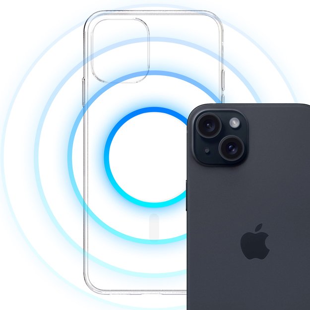 3mk Clear MagCase for Apple iPhone 15 Plus - transparent 2