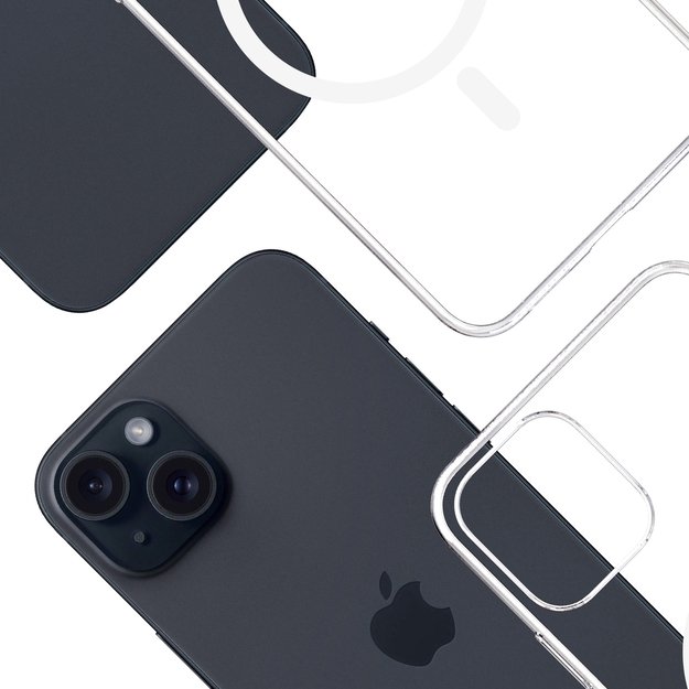 3mk Clear MagCase for Apple iPhone 15 Plus - transparent 14