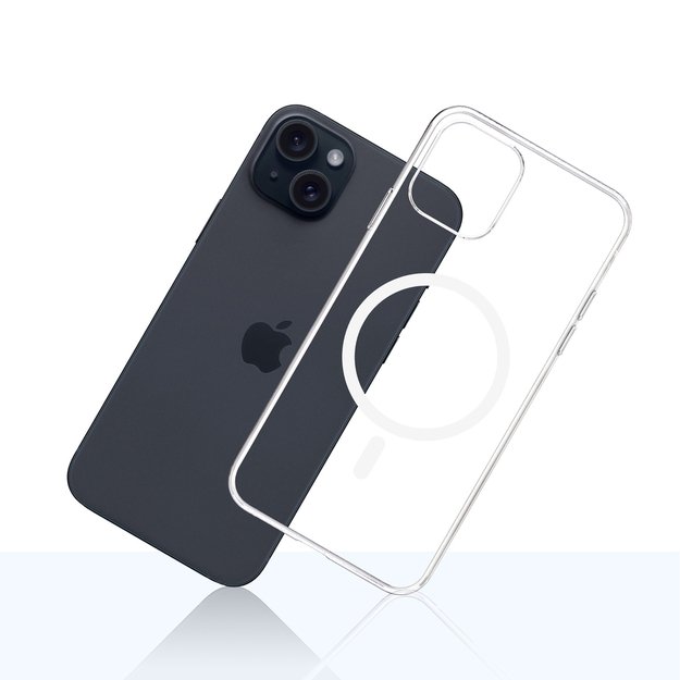 3mk Clear MagCase for Apple iPhone 15 Plus - transparent 10