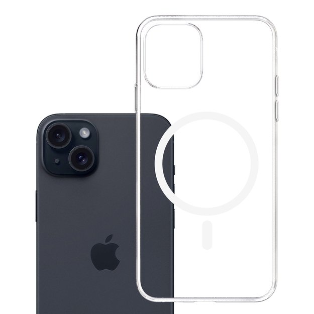 3mk Clear MagCase for Apple iPhone 15 Plus - transparent 9