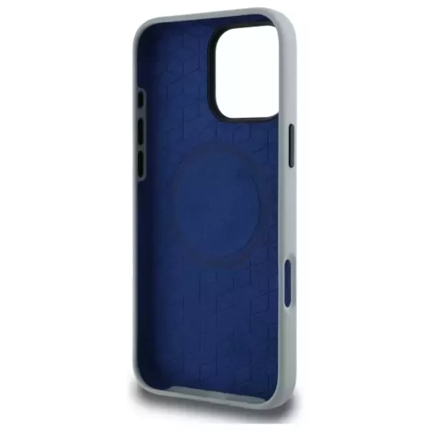 BMW Silicone Turning Lines MagSafe Case for iPhone 16 Pro Max - Gray 13
