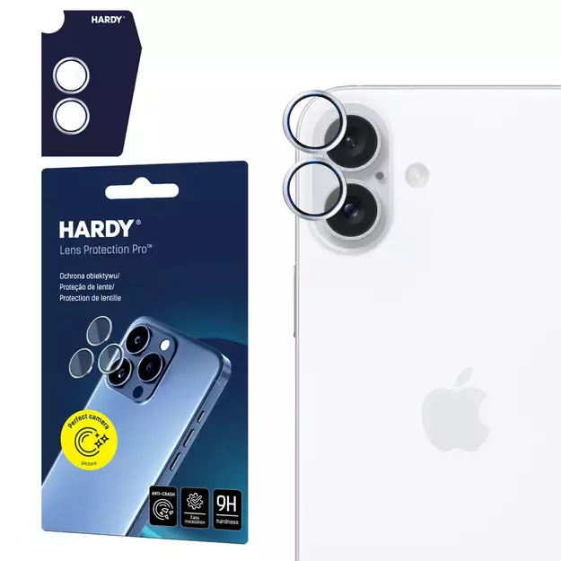 3mk HARDY Lens Protection Pro for iPhone 17 - silver