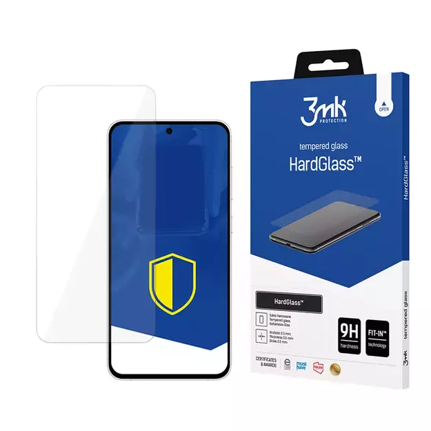 3mk HardGlass tempered glass for Samsung Galaxy S25 FE