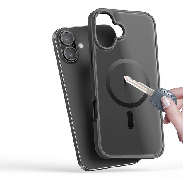 Dux Ducis Yind iPhone 17 Case Compatible with MagSafe - Black 8