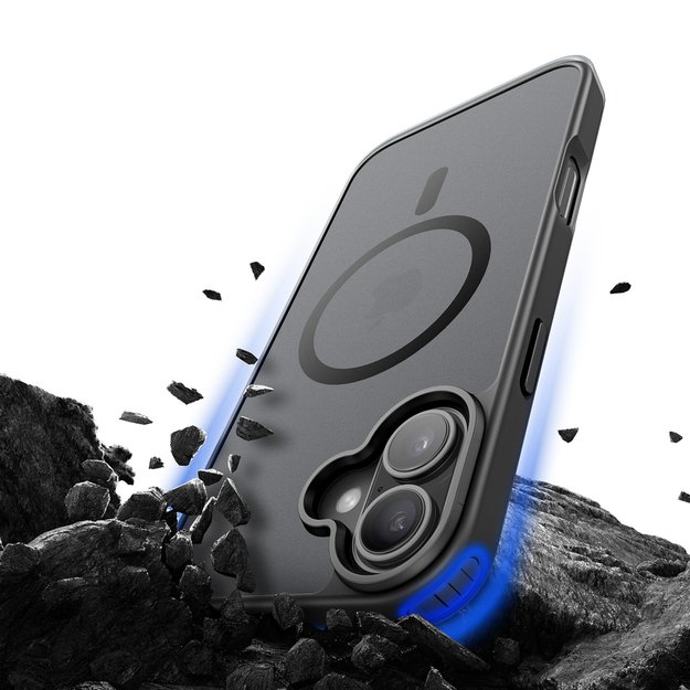Dux Ducis Yind iPhone 17 Case Compatible with MagSafe - Black 1