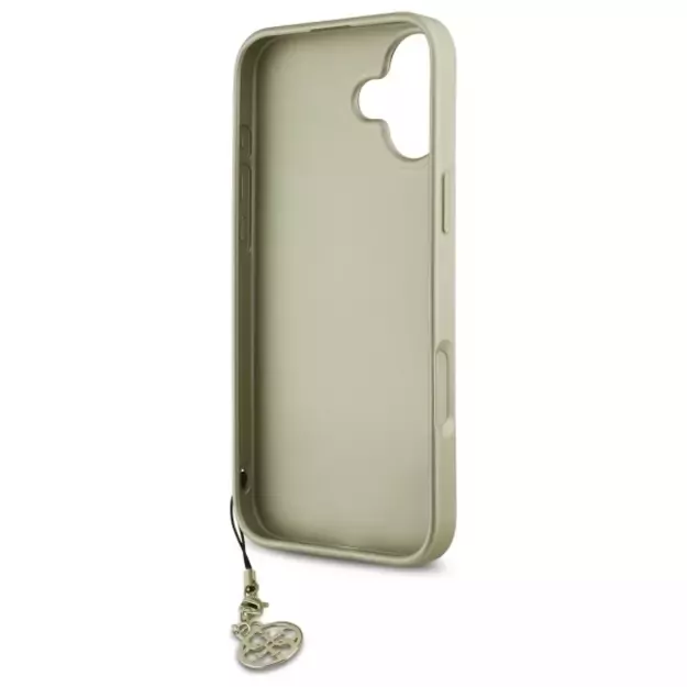 Guess 4G Charms Collection iPhone 16 Plus Case - Brown 13