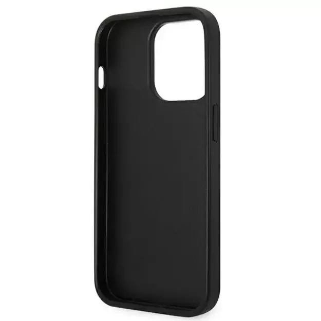 Karl Lagerfeld KLHCP14XSAPKHG iPhone 14 Pro Max 6,7  srebrny/silver hardcase Saffiano Karl`s Head Patch 13