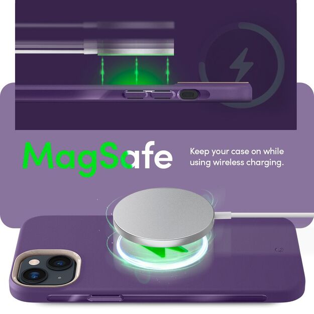 Spigen Cyrill Ultra Color Mag Case with MagSafe for iPhone 14 Plus - Purple 30