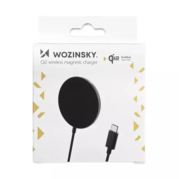 Wozinsky 15W Wireless Qi2 Inductive Charger - Black 10