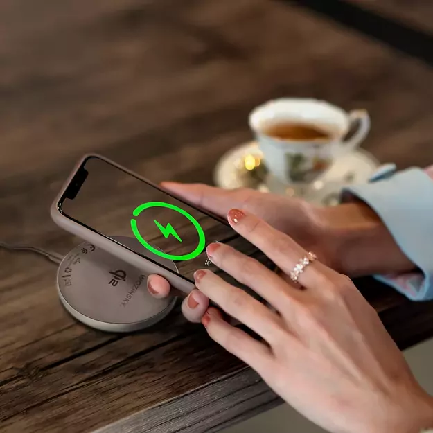 Wozinsky 15W Wireless Qi2 Inductive Charger - Black 5