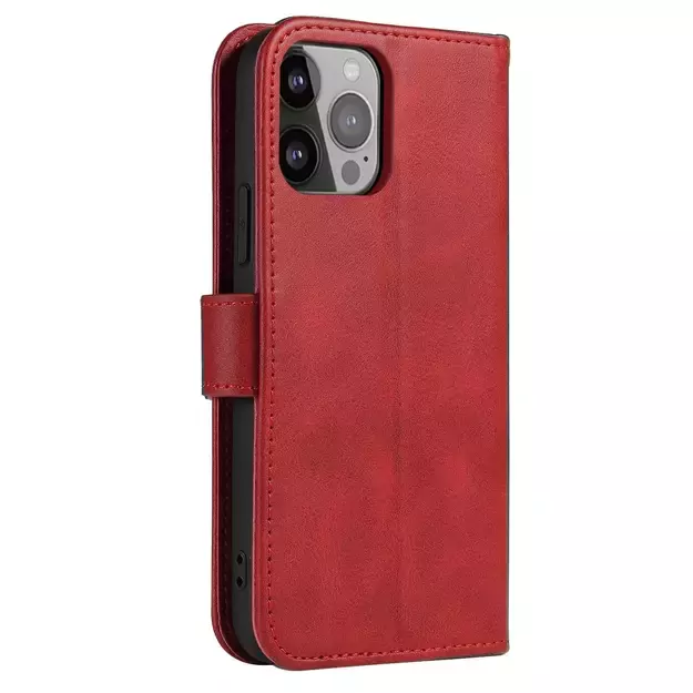 Magnet Case with Flip for Samsung Galaxy S25+ - Red 11