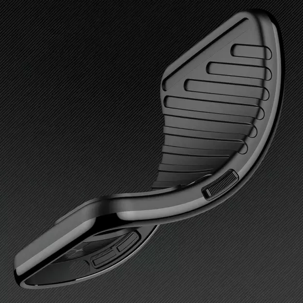 Thunder Case Samsung Galaxy S25 Ultra Silicone Armored Case - Black 10