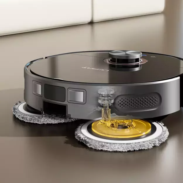 UWANT U200 Pro Robot Vacuum Cleaner with Mop Function + Charging/Cleaning Station - Gray 22