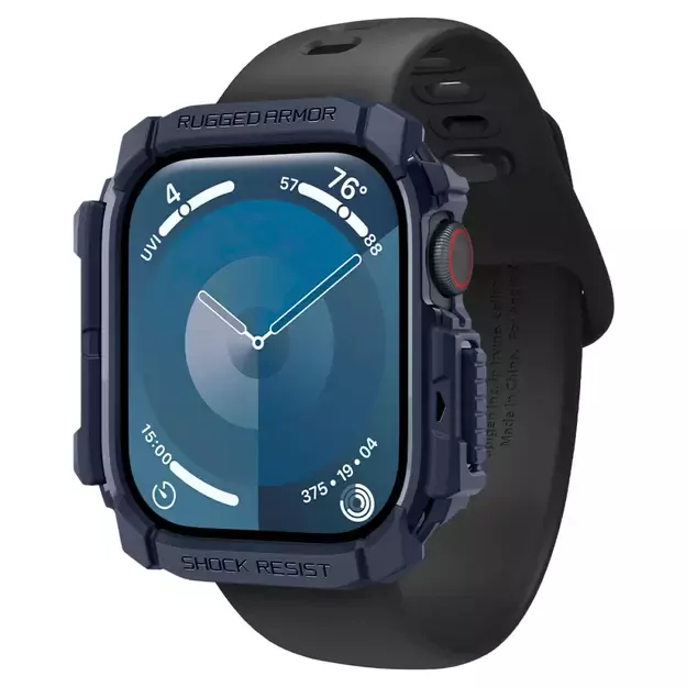 Spigen Rugged Armor Case for Apple Watch 10 46mm - Navy Blue 13