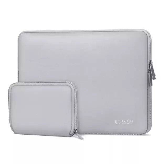 Tech-Protect Neoslim 13-14&quot  Laptop Bag - Gray 1