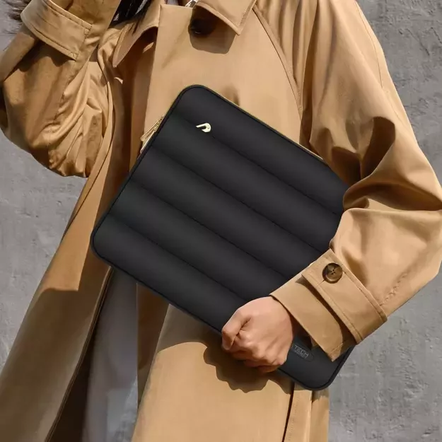 Tech-Protect Puffy 13-14&quot  Laptop Bag - Black 14