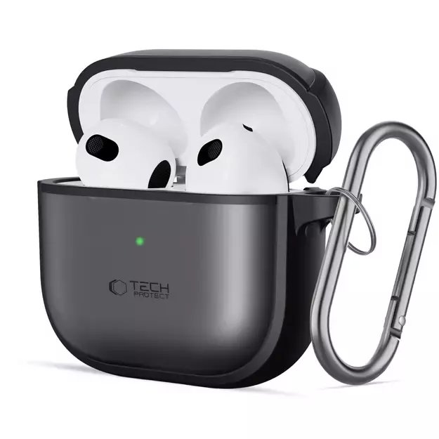Tech-Protect Slim Hook Case for AirPods 4 - Black